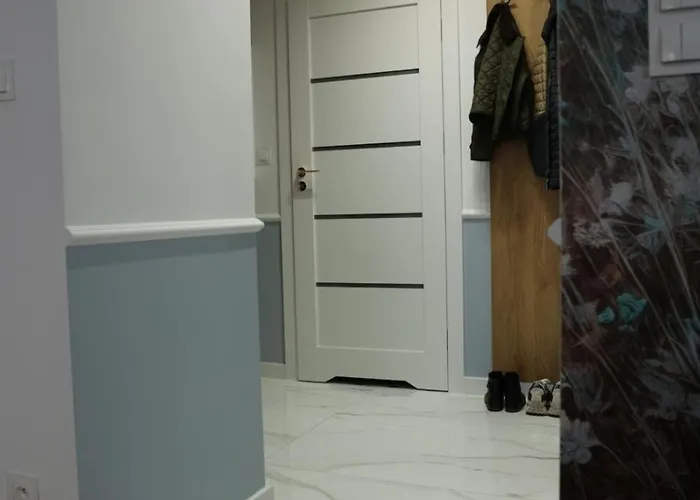 Niebieski W Wilenska Park I Prywatne Miejsce W Garazu Podziemnym Apartment Słupsk